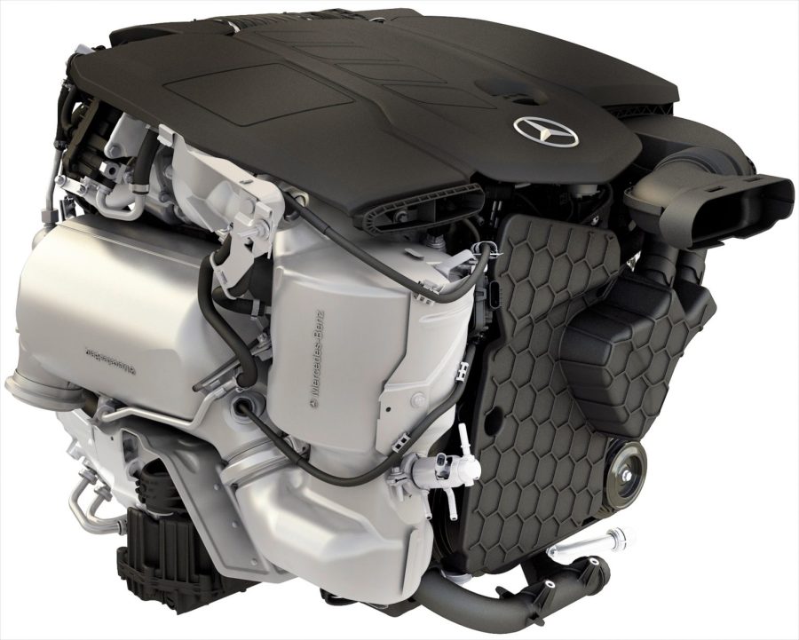 Moteur Mercedes OM654
